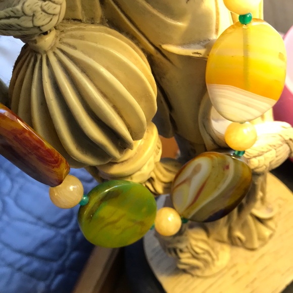 Quartz necklace and bracelet set - Picture 2 of 4